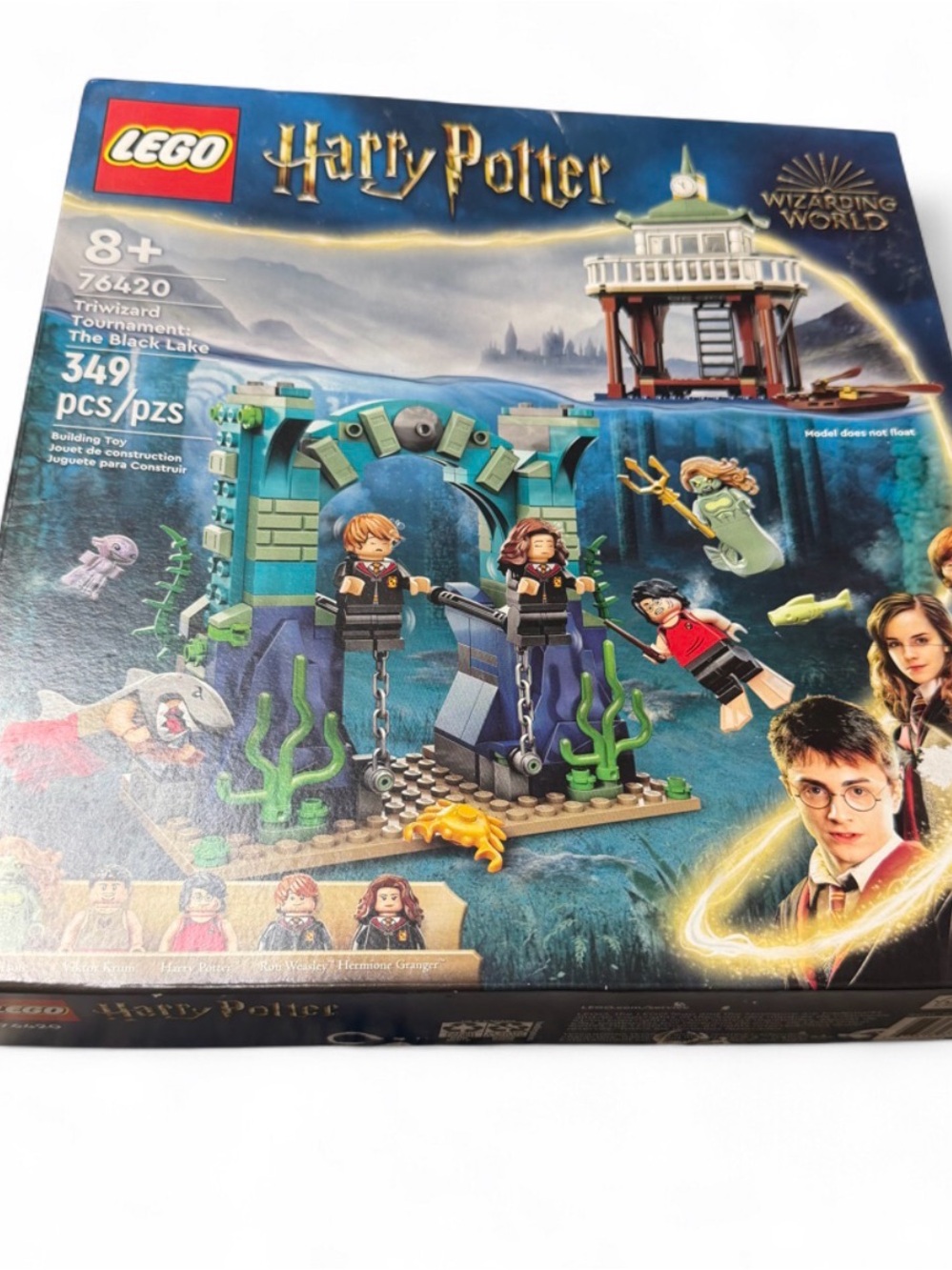 Lego Harry Potter Triwizard Tournament The Black Lake Playset - Blue Green Teal